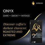 L'OR Onyx coffee pods intensity 12 10 pack, UK version