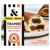 Crosta Mollica Tiramisu Mascarpone Cream Marsala 2x110g