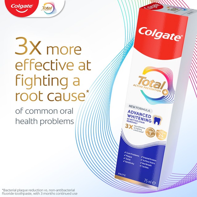 Colgate whitening toothpaste 75ml - British product