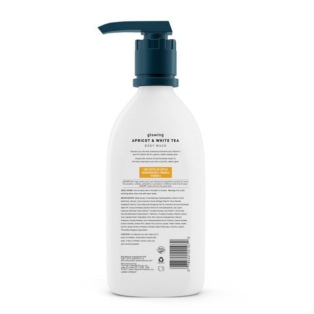 Jason Vegan Apricot Satin Body Wash 900ml, UK version