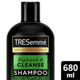 TRESemme Replenish & Cleanse Shampoo for Greasy Hair 680ml (British brand)