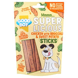 Good Boy Superlicious Chicken, Broccoli & Sweet Potato Stick Dog Treats 100g