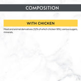 Gourmet wet cat food chicken in jelly 4 x 57g, UK version