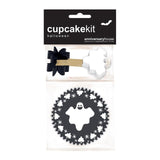 Anniversary House Halloween Ghost & Spider Cupcake Decorating Kit with 16 Baking Cases and 12 Picks