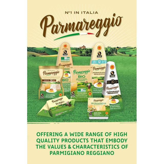 Parmareggio Parmigiano Reggiano cheese shavings 80g, imported from the UK