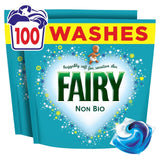 Fairy Non Bio Pods Washing Liquid Capsules For Sensitive Skin 100 Washes