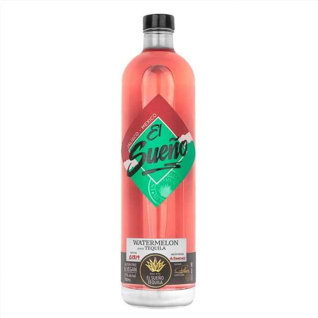 El Sueno Watermelon Tequila Liqueur 70cl - British product