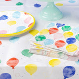 Talking Tables balloon paper party plates 23cm (British brand)