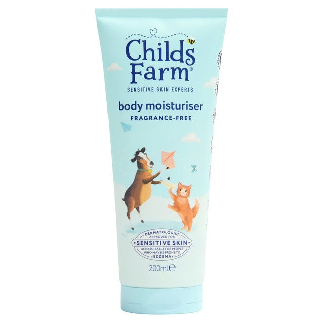 Childs Farm Fragrance-Free Moisturiser 200ml - British product