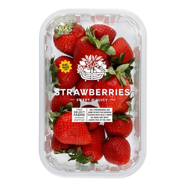 M&S strawberries 227g (British brand)