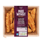 M&S Chicken Goujons Gluten Free 420g, imported from the UK