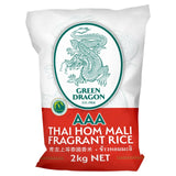 Green Dragon Thai Jasmine Fragrant Rice 2kg