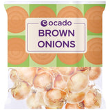 Ocado brown onions 1kg, imported from the UK