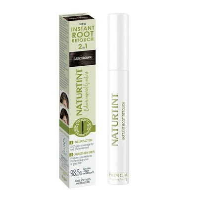 Naturtint Instant Root Re Touch 2in1 Dark Brown Hair Colour Root Touch-Up 10g