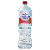 Highland Spring strawberry flavoured still water 1.25L, UK version