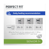 Perfect Fit senior mixed cat food pouches 12x85g, imported from the UK
