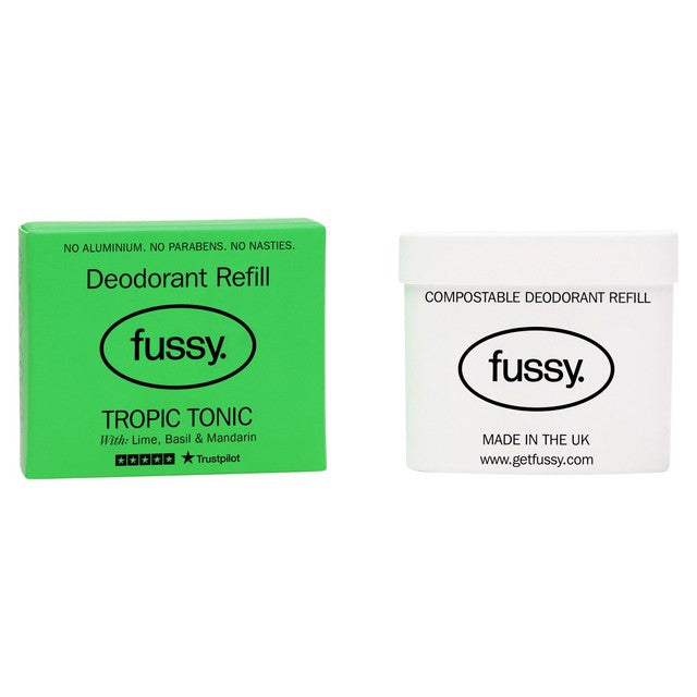 Fussy Deodorant Refill Lime Basil Mandarin (British brand)
