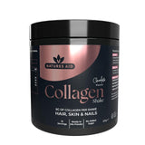 Natures Aid collagen chocolate shake powder 225g, imported from the UK