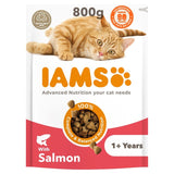 IAMS Advanced Nutrition Adult Cat Food With Salmon Dry Cat Food 800g