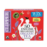 Clipper Organic Fairtrade English Breakfast Tea Bags 80 Bags