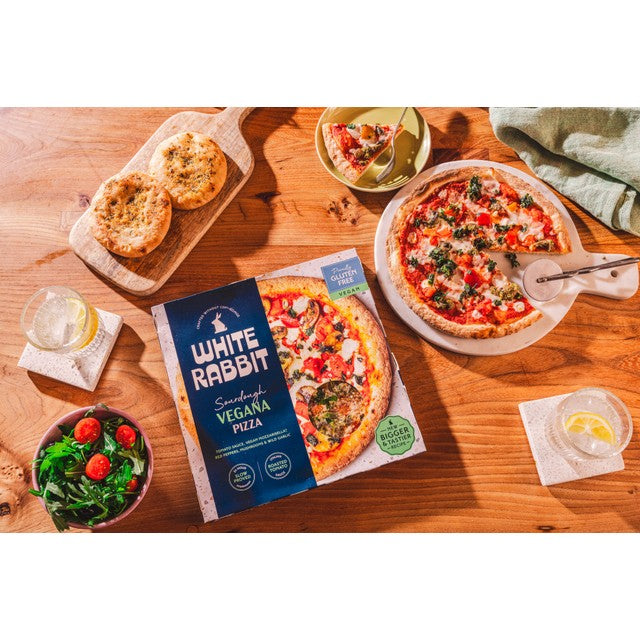 White Rabbit gluten-free sourdough vegana pizza 440g (British brand)
