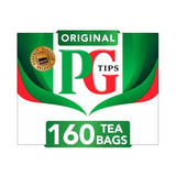 PG Tips Original Black Tea Bags 160 Count