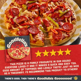 Birds Eye pepperoni pizza 421g, UK version