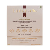Lumara Cocoa Karma roasted chana sattu dairy-free hot chocolate mix 40g, UK version