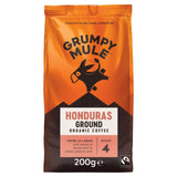 Grumpy Mule Organic Honduras Ground Coffee 200g, UK version