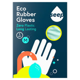 Seep Eco Rubber Gloves Medium Eco-Friendly Cleaning Gloves