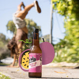 Lo Bros kombucha passionfruit low sugar 330ml, UK version