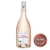 Domain de Jarras Pink Flamingo Organic Camargue Rosé Wine 75cl, imported from the UK
