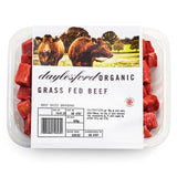 Daylesford Organic beef diced braising 500g - British product