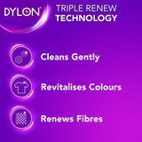 Dylon laundry detergent capsules for coloured clothes - British product
