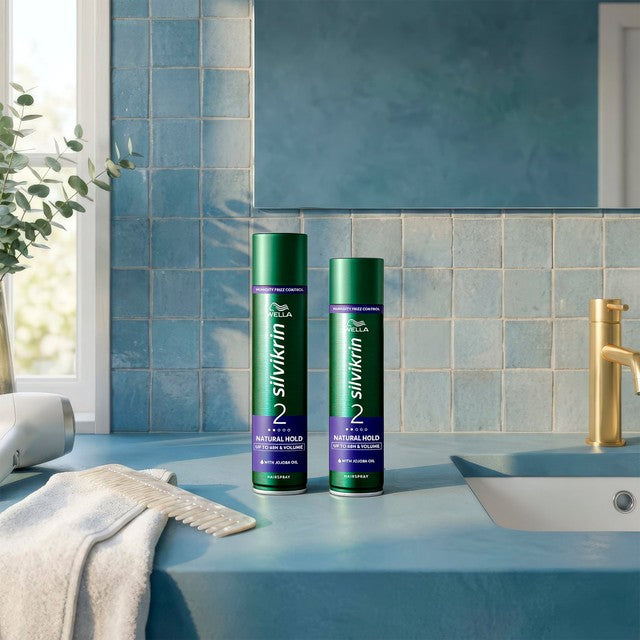Silvikrin Classic Natural Hold Hairspray 250ml (British brand)