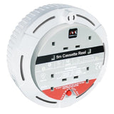 Masterplug 4 socket extension lead 4m, imported from the UK