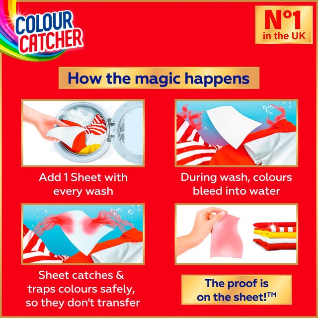 Dylon Colour Catcher Protection sheets 22 pack - British product