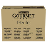 Gourmet Perle Country Medley in Jelly Wet Cat Food Pouches 96 x 85g