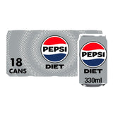 Pepsi Diet Cola 18 x 330ml