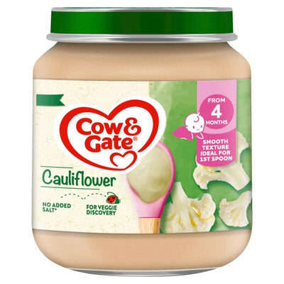 Cow & Gate Cauliflower Baby Food Jar 125g