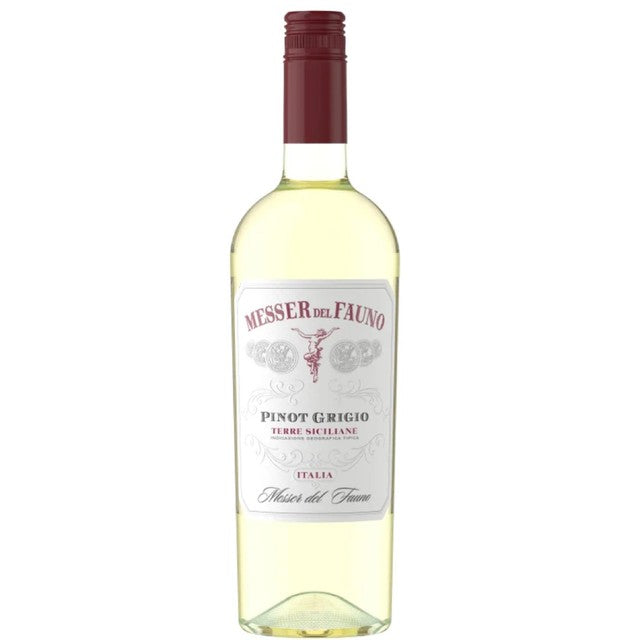 Messer del Fauno Sicily Pinot Grigio wine 75cl, imported from the UK