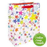 Deva Designs Painted Stars Large Gift Bag