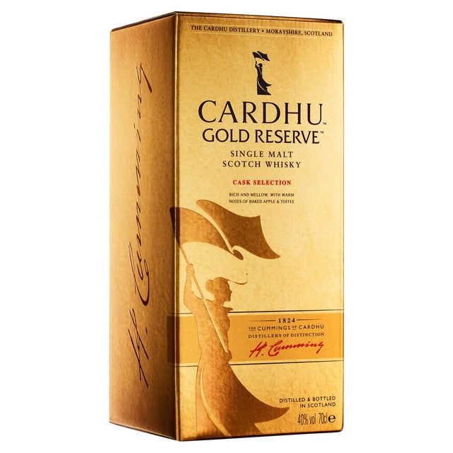 Cardhu Gold Reserve single malt Scotch whisky 70cl - British product