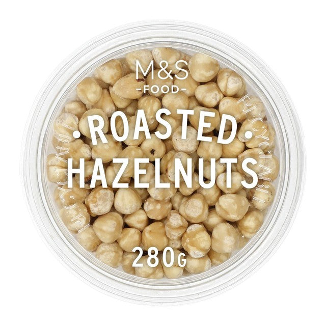 M&S roasted blanched hazelnuts 280g, imported from the UK