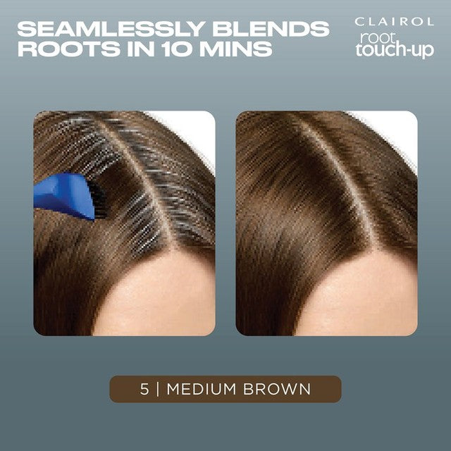 Nice N' Easy root touch-up hair dye medium brown - British product