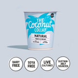 Coconut Collab natural coconut yogurt 350g - British product