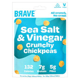 Brave Roasted Chickpeas Salt & Vinegar 35g - British product