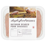 Daylesford Organic 6 Outdoor Reared Pork Sausages 400g - British product