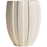 M&S Kelly Hoppen Wide Stripe Ceramic Vase, Neutral
