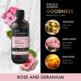 Baylis & Harding rose and geranium body wash 500ml - British product